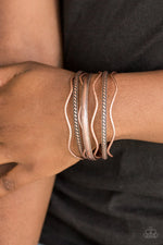 Load image into Gallery viewer, Zesty Zimbabwe - Copper Paparazzi Bracelet
